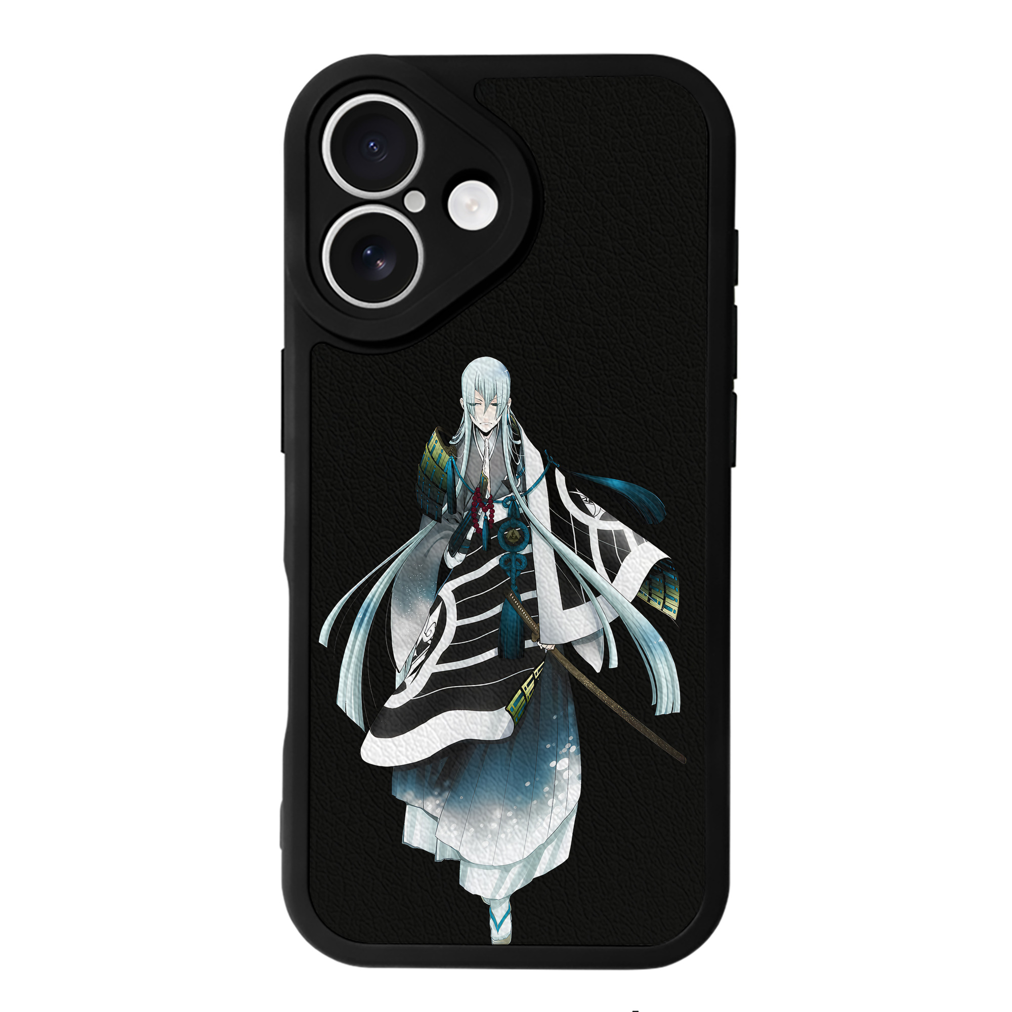 （画像用） 刀剣乱舞 Touken Ranbu 【iPhone 16シリーズ対応】シリコンスマホケース（レザー調） 材質：シリコン